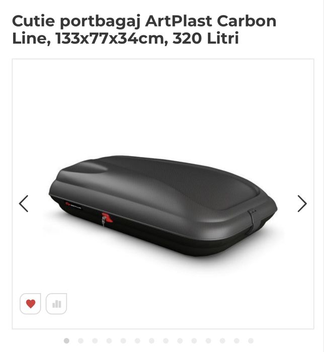 Vand Portbagaj Suspendat !! 320 litri