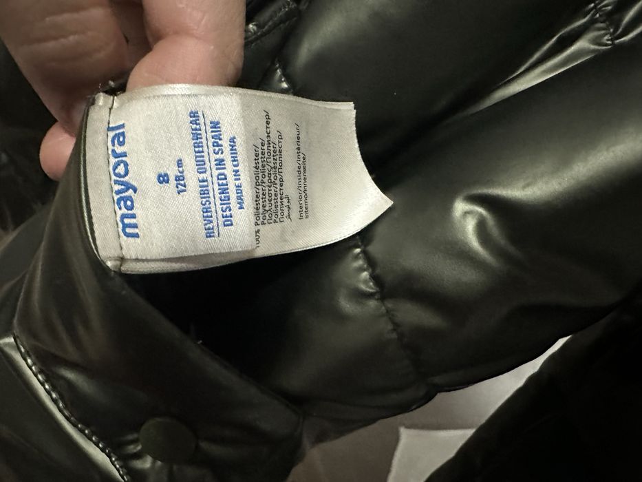 двусторонняя куртка зима от mayoral