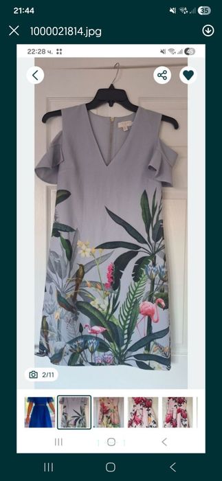 Ted Baker оригинални рокли размер 2,3 М-Л