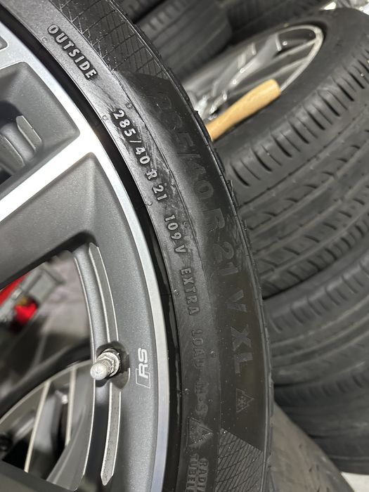 jante audi q7 q8 s line anvelope 285 40 21 iarna top bicolore