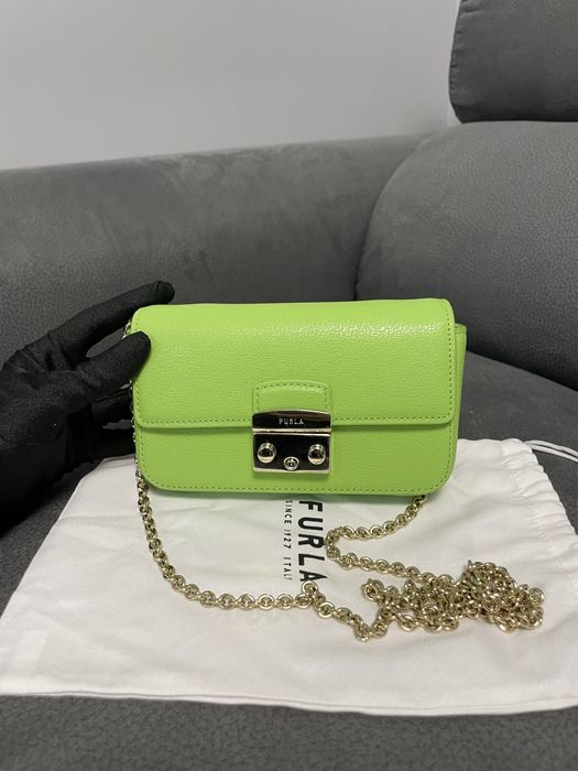 Furla Metropolis Mini нова зелена wasabi