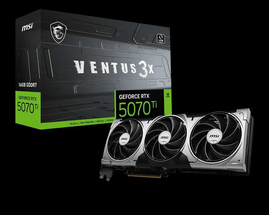MSI GeForce RTX 5070 Ti 16G VENTUS 3X OC