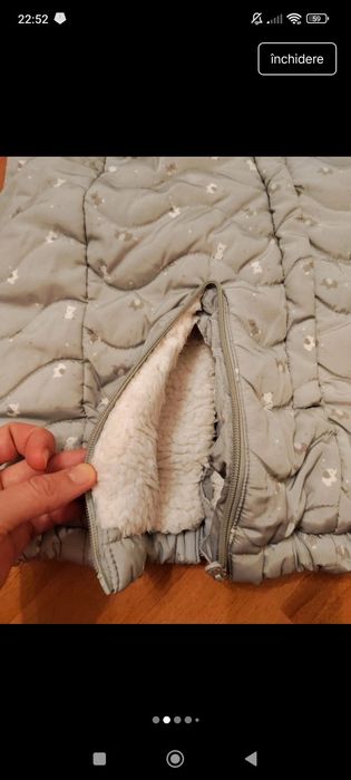 Combinezon/sac dormit bebe 1-3 luni