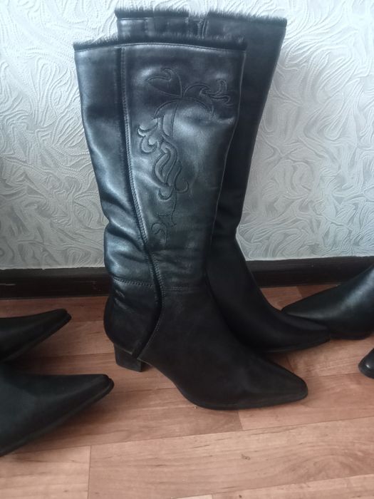 Новые сапоги зима