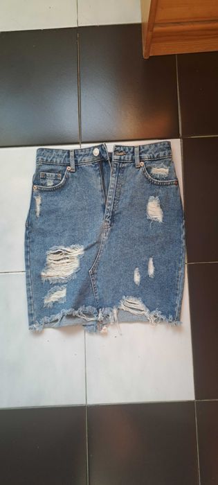 Дамска дънкова пола