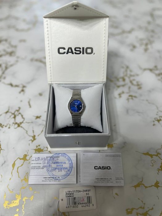 Casio наручные женские часы LTP-1170A-2ARDF