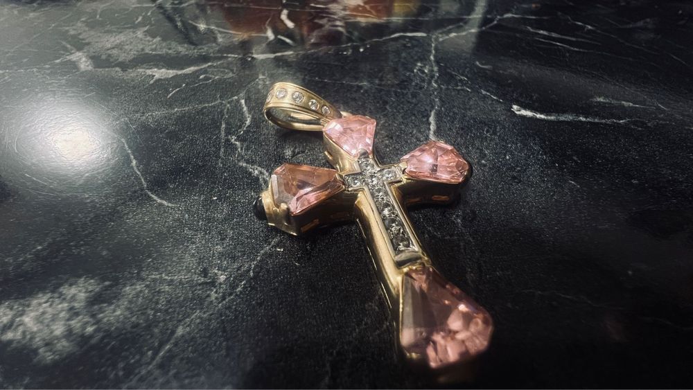 vând cruce aur 14k unicata