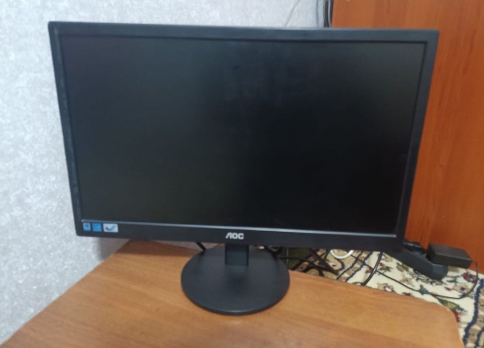 Монитор AOC 18.5" E970SWN 60Hz, 1366x768