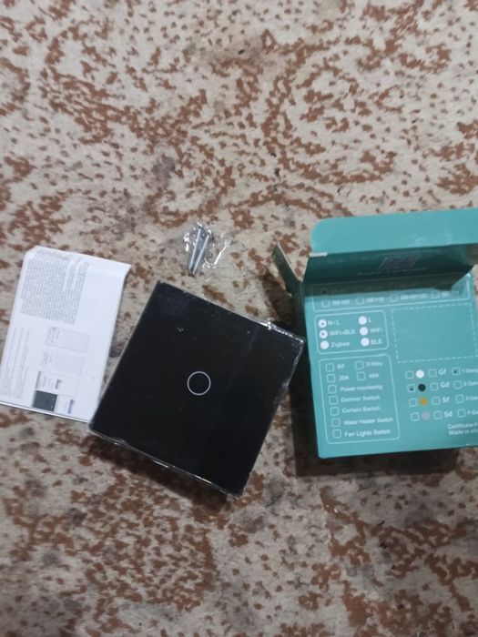 Выключатель wi-fi чёрный