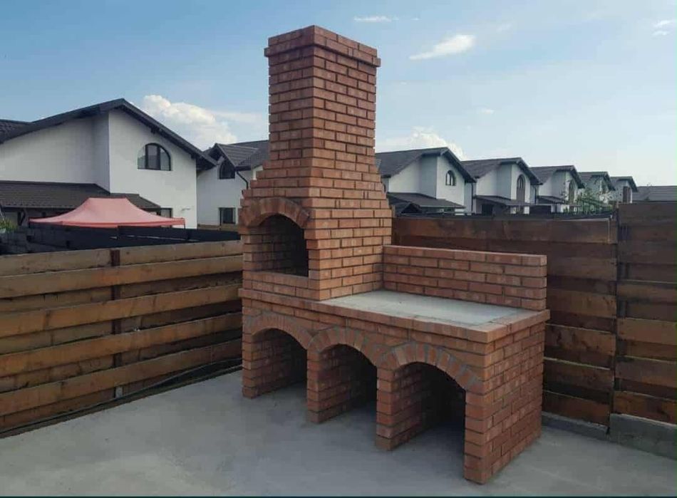 Gratar de gradina rustic