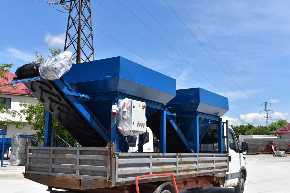 Ministatie semiautomata pentru preparat beton – Statie beton