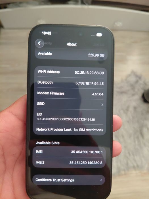 iPhone 14 pro 256 gb Като Нов