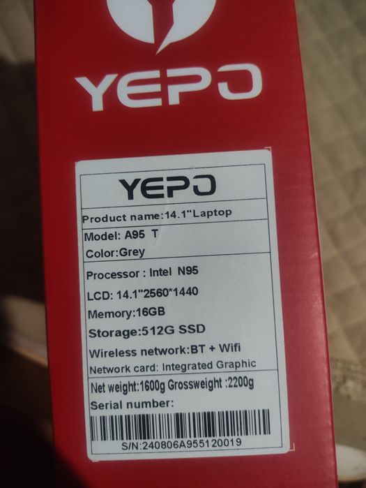 Продам Ноутбук-трансформер YEPO A95T