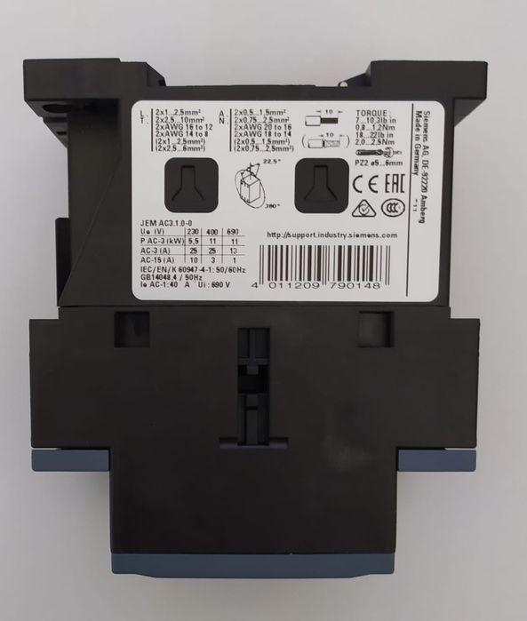 Магнитный пускатель siemens 3RT 2026-1AP0