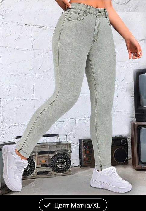 Дамски спортно елегантни дънки