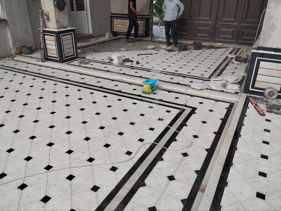 Тротуарная плитка. Брусчатка