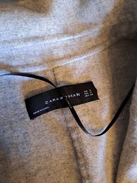 Сив дълъг елек Zara