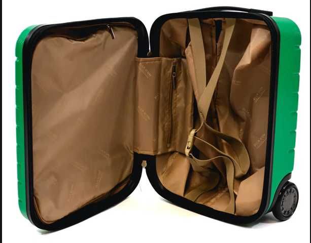 Troler cu 2 roti 40x30x20 cm Albastru Verde