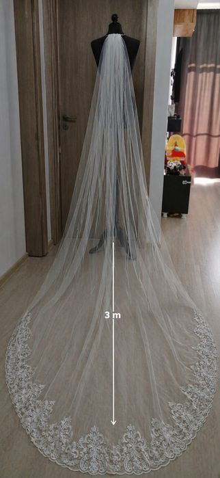 Voal handmade broderie 3metri