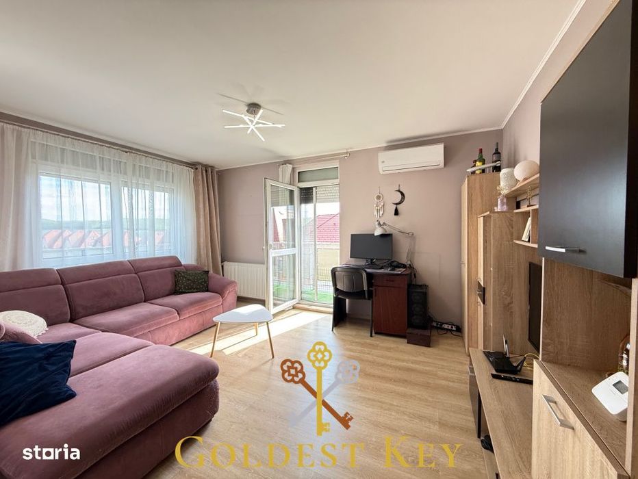 EXCLUSIVITATE-apartament 2 camere, balcon si parcare exterioara BACIU