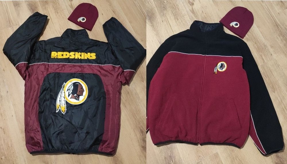 Geaca reversibila NFL Washington Redskins mărimea M