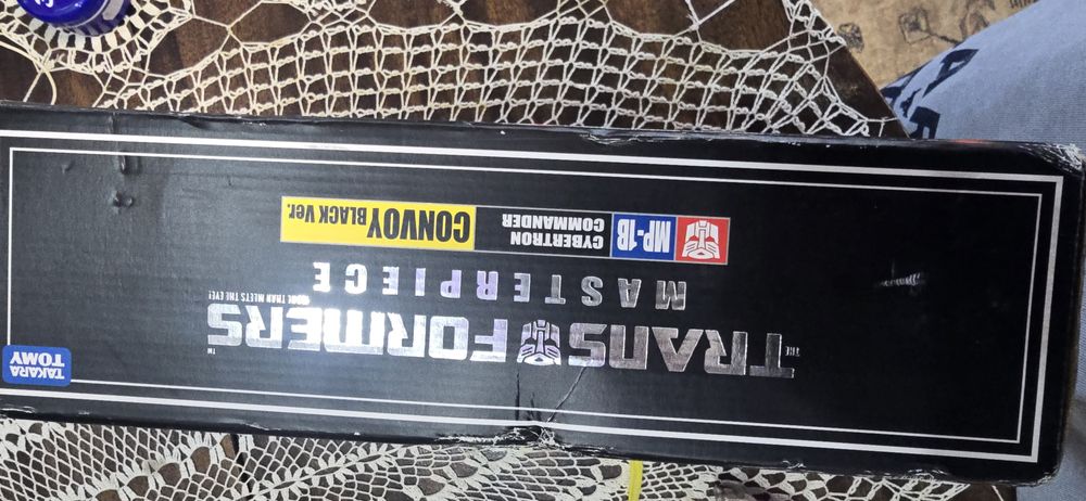 Transformers Masterpiece MP-1B Cybertron Commander Convoy Black Versio