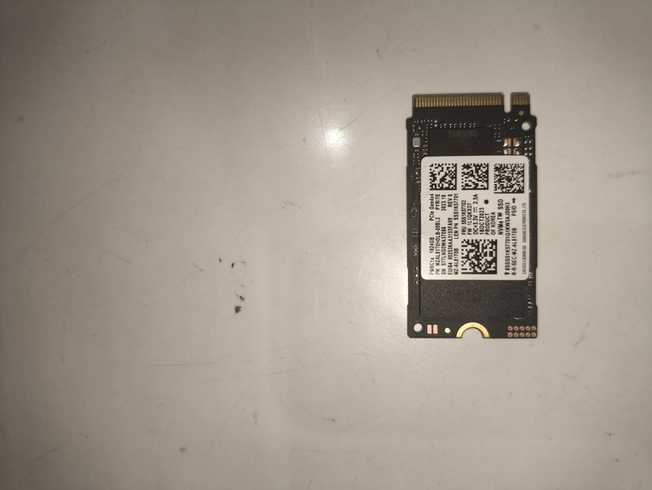 SSD Samsung 1024 gb NVMe