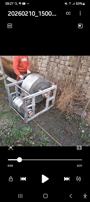 Мини гес  учун вал ёки чархпалак