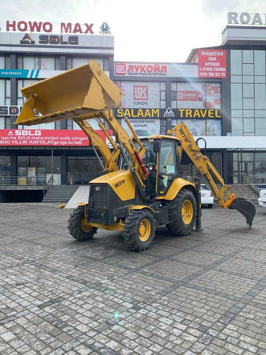 Колёсный экскаватор-погрузчик SDLG (2 года гарантии)