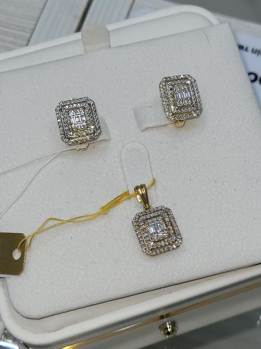 Набор, золото 585