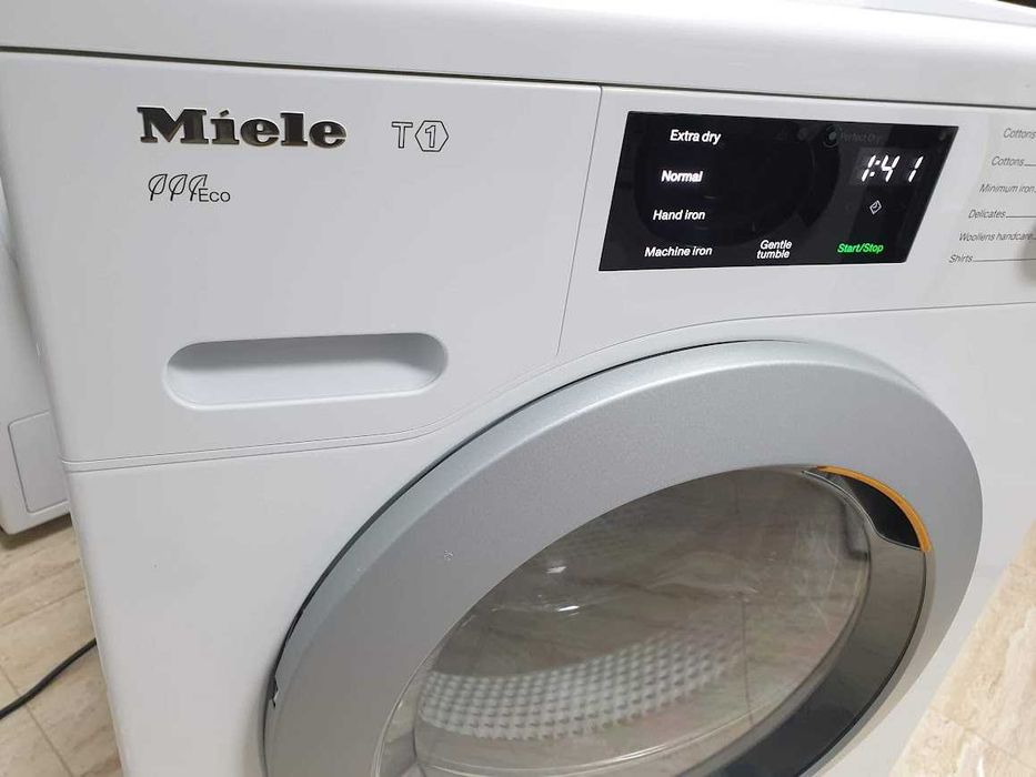 UK Miele T1 Сушилня с Термопомпа Миеле 12м Гаранция