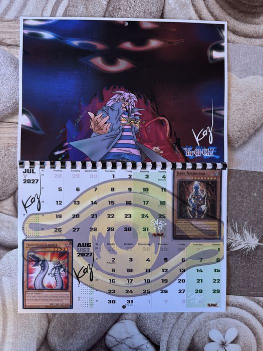 Yu-Gi-Oh календар 2027г