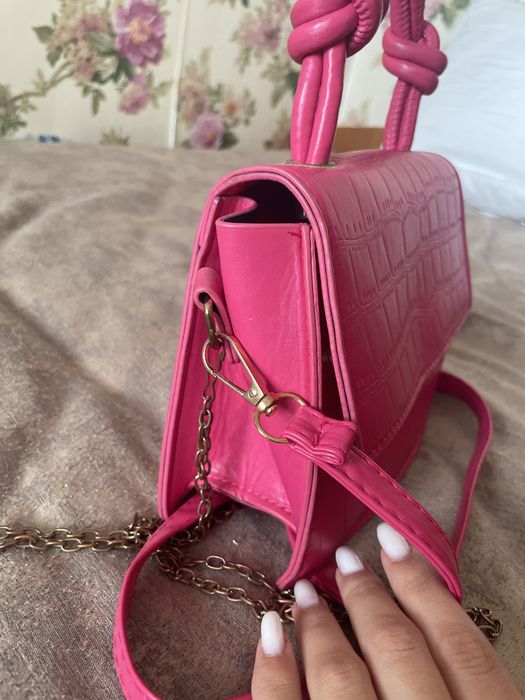 Малка чанта розова