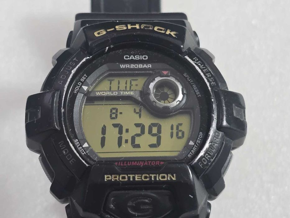 Ceas Casio G-Shock G-8900 (Modul 3285) - iluminare, Rezistent la Apa 20 Bar - Negru