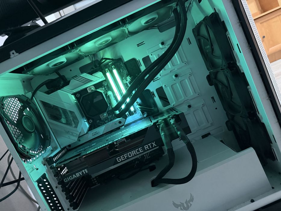 Pc gaming i9 14900kf rtx 3080ti monitor 360hz 27’