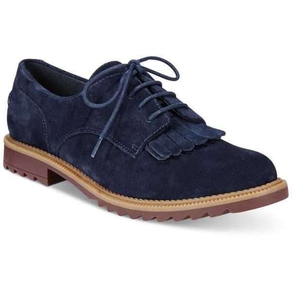 Clarks Oxford Griffin Flats сини велурени обувки, р-р 40
