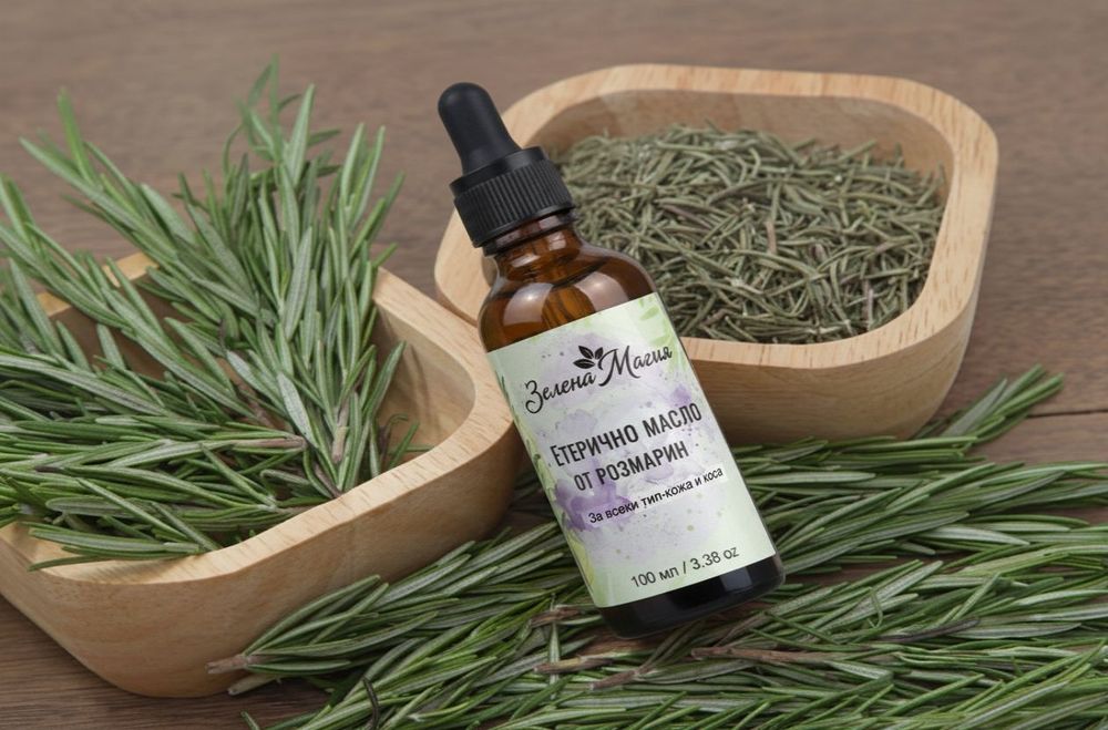 Органично Розмариново Масло – 100 ml (3.38 fl.oz)