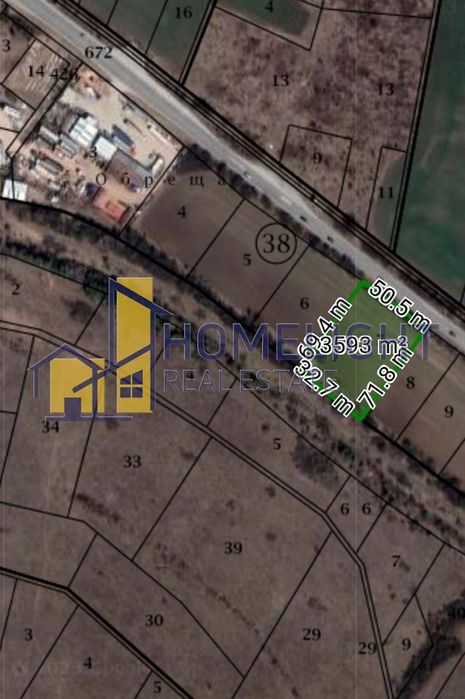 Продава се Парцел в с. Нови хан, Област София-област - 3591 кв.м за 27 €/кв.м - Снимка #2