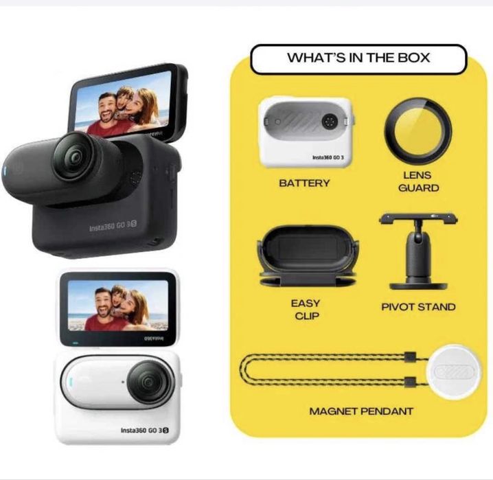 Insta 360 go 3s. Camera action. 128 gb. 4 k гарантия.