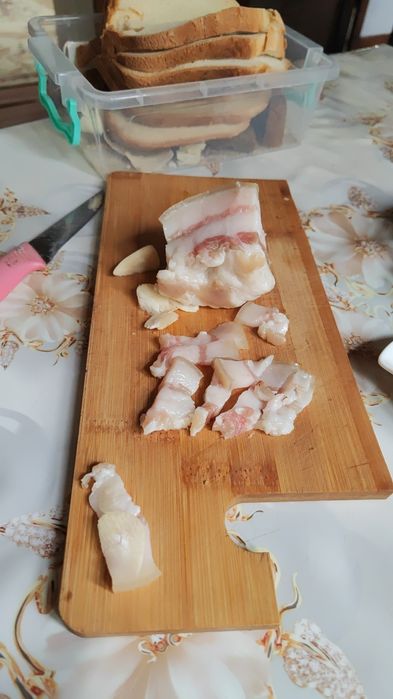 Сало копчёное и моченое