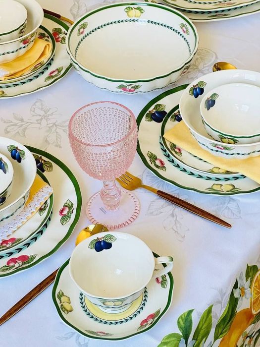 Chinni idishlar tuplami. Xitoy mahsuloti