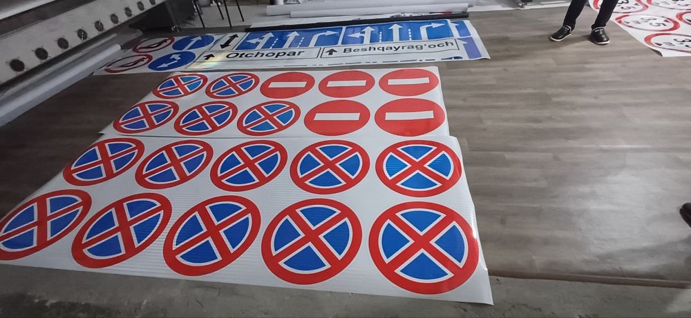 Дорожные знаки Yo'l belglari