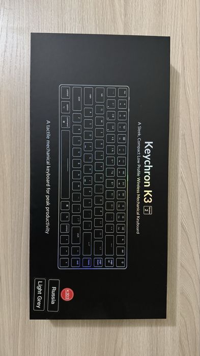 Продам клавиатуру Keychron K3 для Macbook/Win