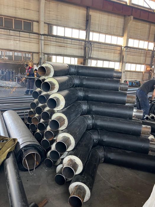 Отвод в ППУ ПЭ изоляции