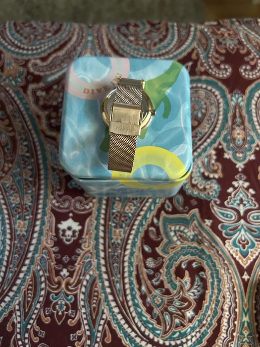 Ceas Fossil gold rose