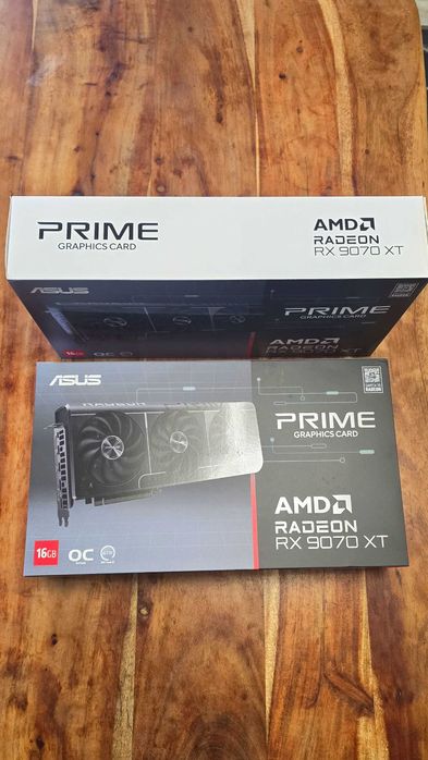 AMD ASUS Prime Radeon RX 9070 XT OC 16GB DDR6 256bit