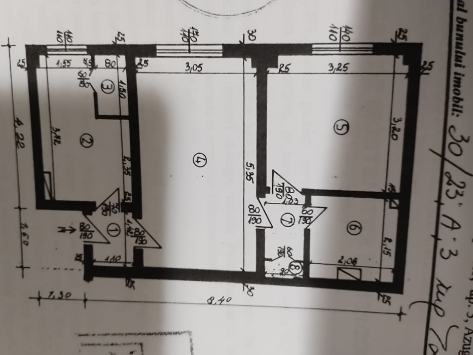 Apartament 2 camere central 1987
