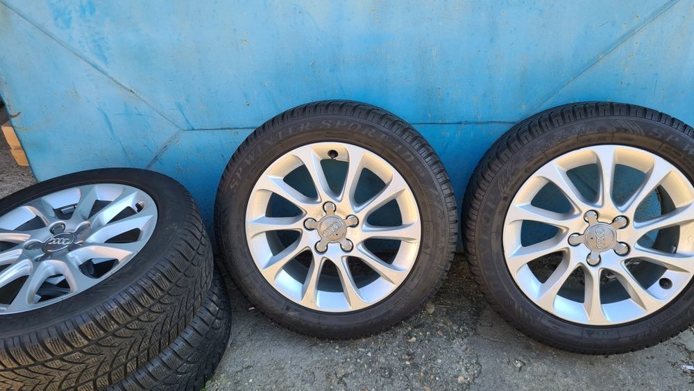 Jante de Audi A5 + cauciucuri de iarna