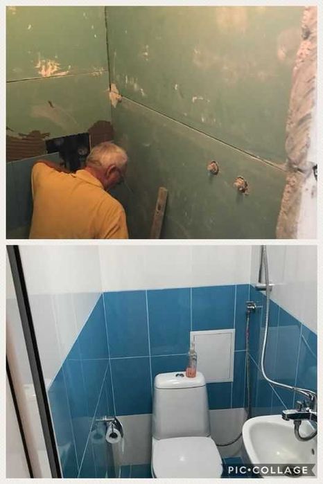 Вътрешни и външни ремонти - плочки, гипсокартон, замазки, шпакловка