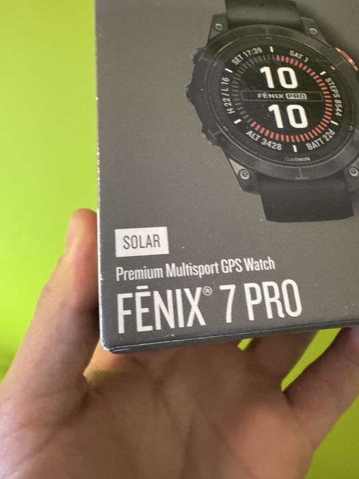 Ceas smart Watch Garmin Fenix 7 Pro Solar GPS  nou